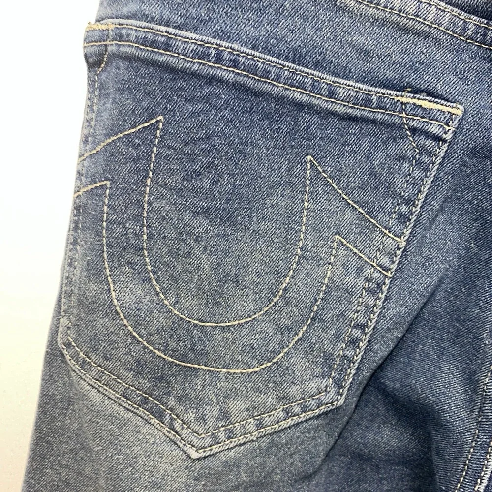 True Religion‎ Men's Geno Relaxed Slim Fit Jeans 30 Y2K Medium Wash